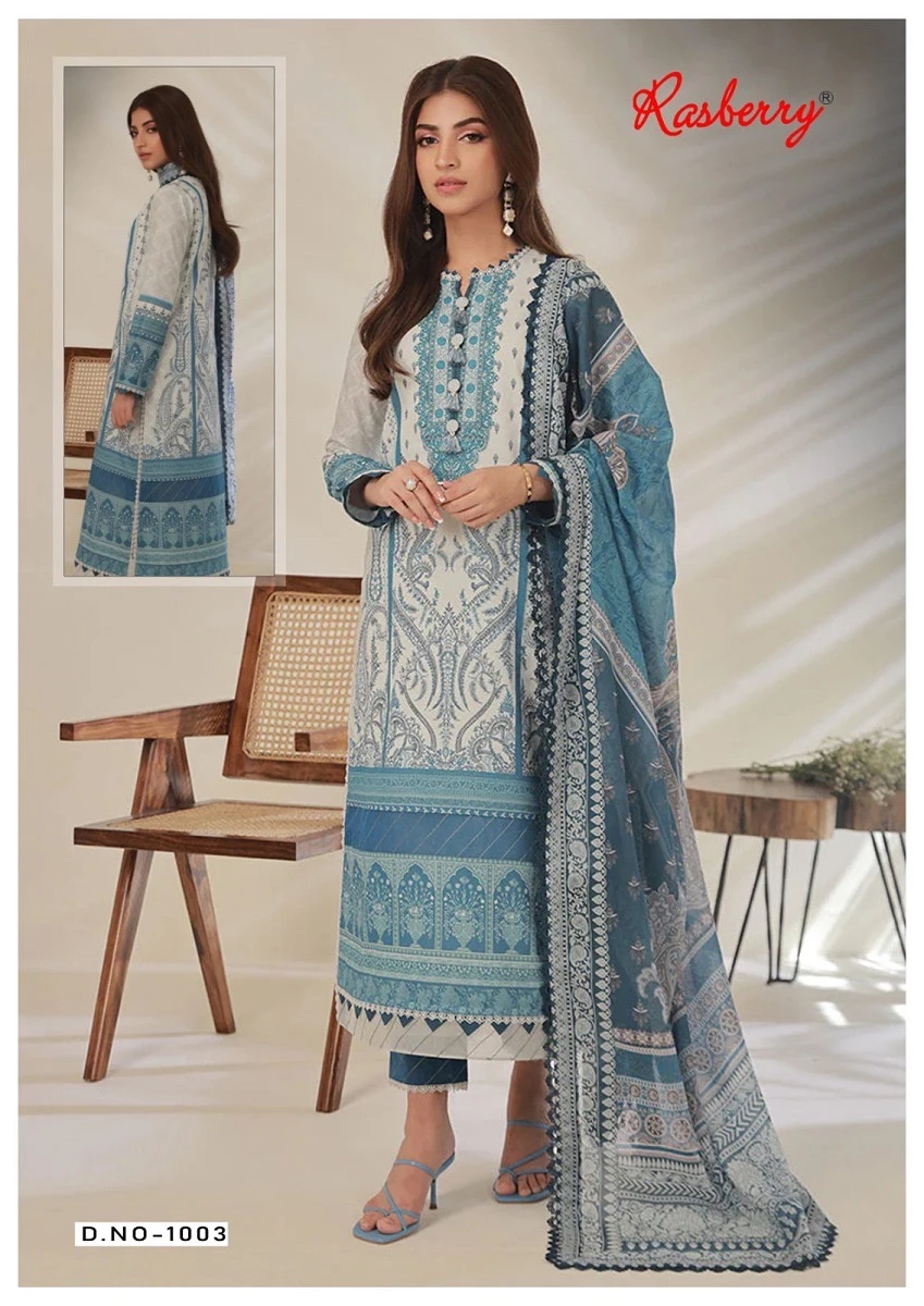 Rasberry Kesar Vol 1 Cotton Wholesale Readymade Salwar Suit Catalog — Wholesale Readymade Suit, MPA wholesale from Surat - Gallery Image 3